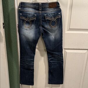 Big Star Women's Boot Cut Jeans - Dark Blue